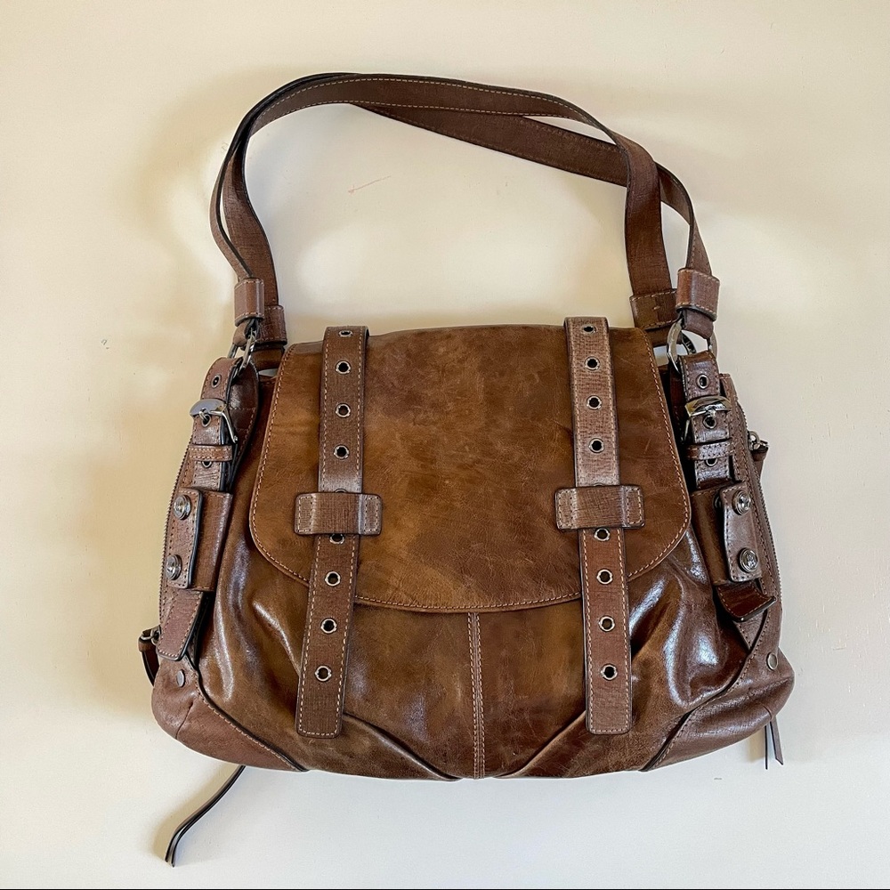 Michele Hobo Leather Purse